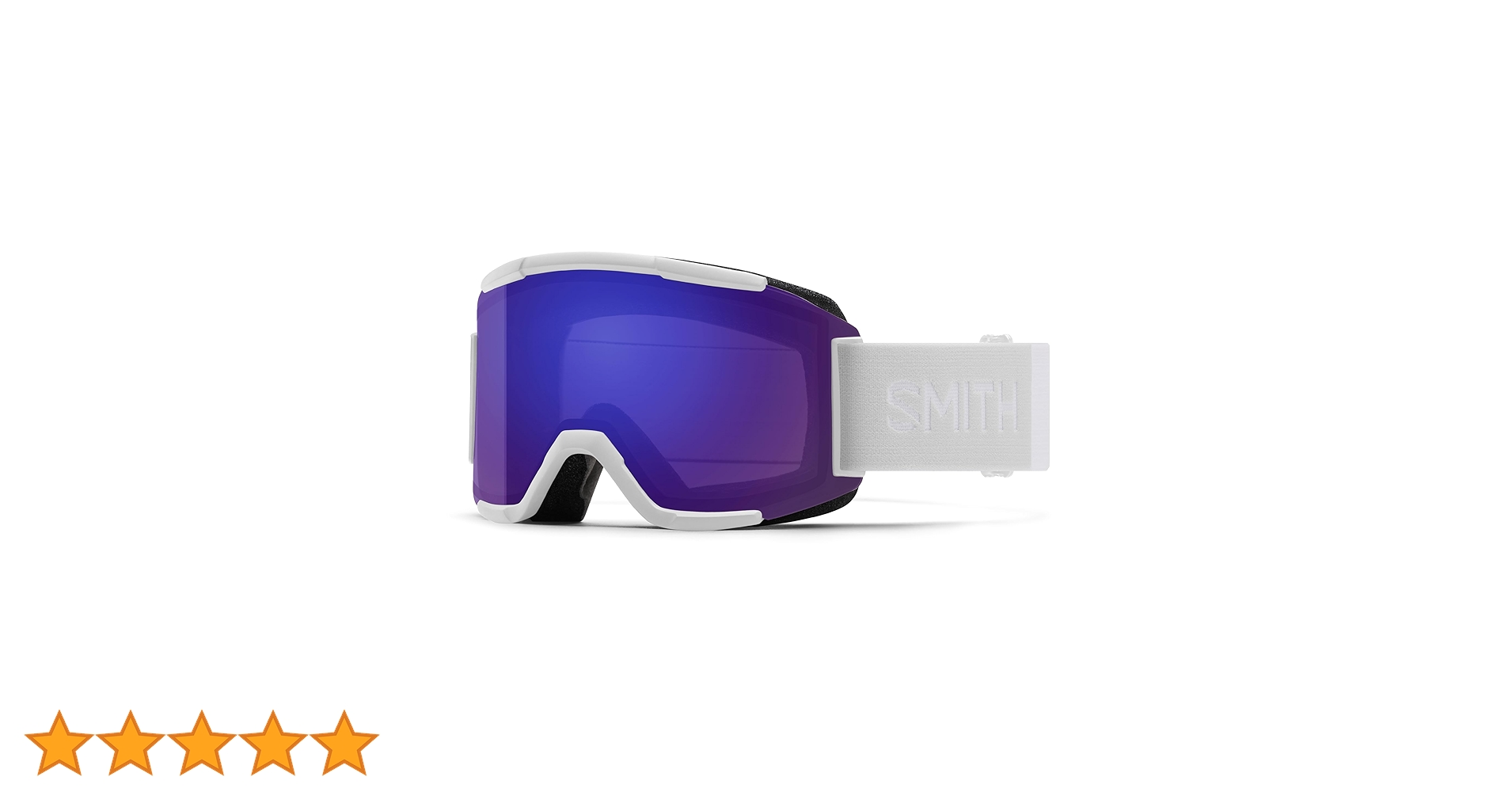 Smith Optics Squad Unisex Snow Winter Goggle - White Vapor